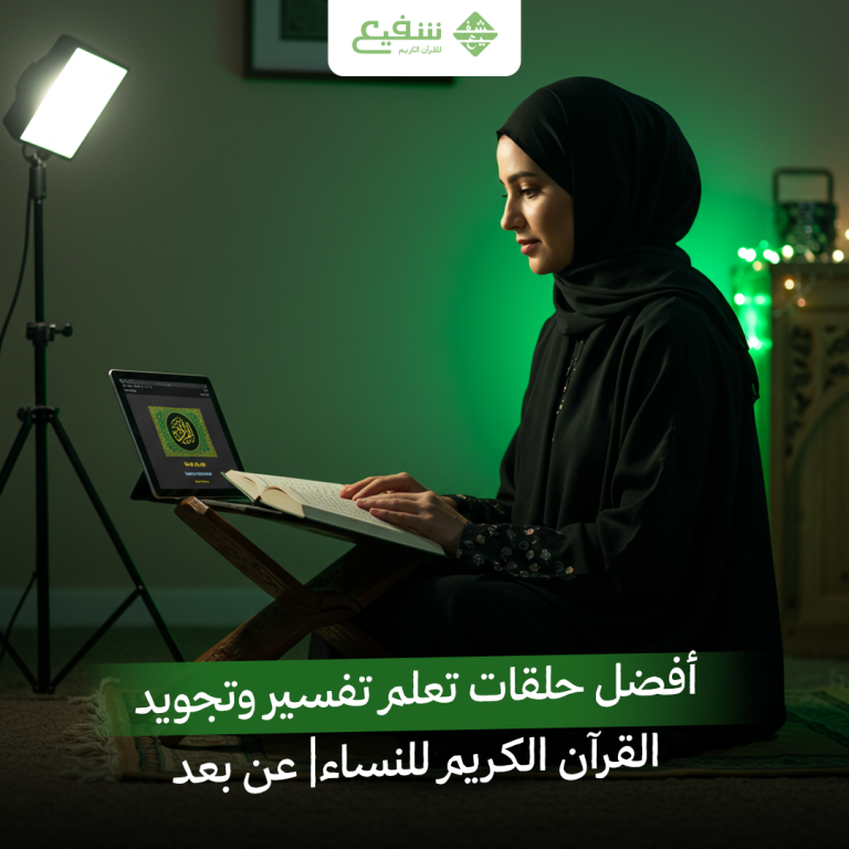 تعلم تفسير وتجويد القرآن الكريم للنساء