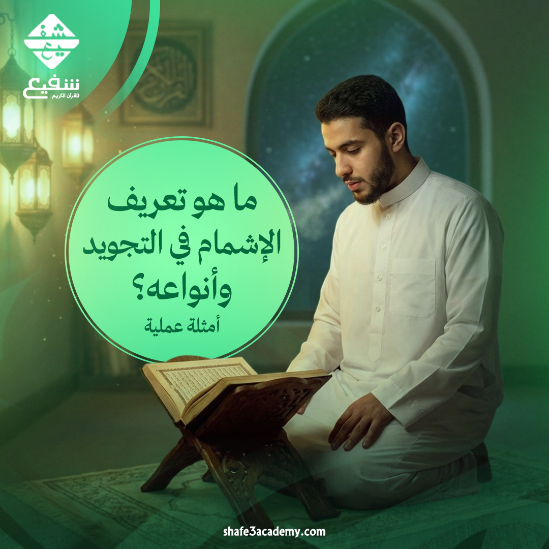 الإشمام في التجويد