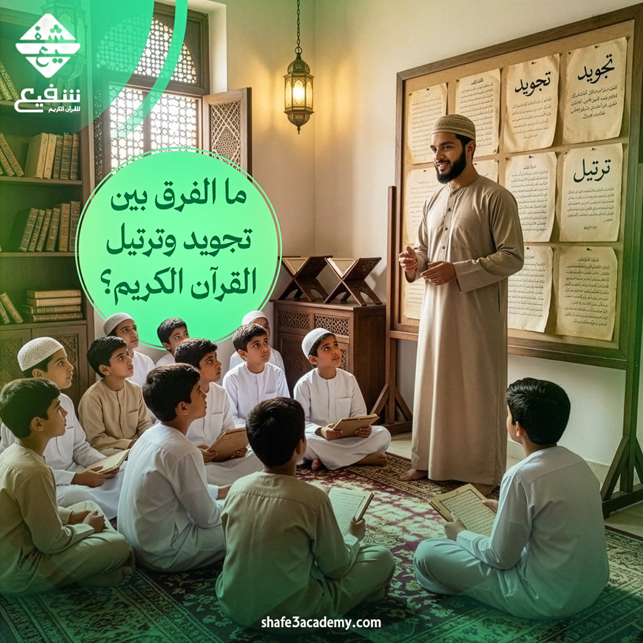 الفرق بين تجويد وترتيل القرآن الكريم