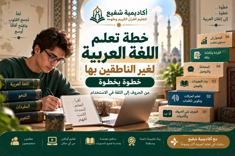 خطة تعلم اللغة العربية لغير الناطقين