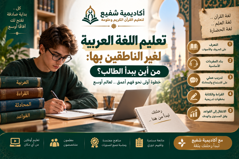 تعليم اللغة العربية لغير الناطقين بها