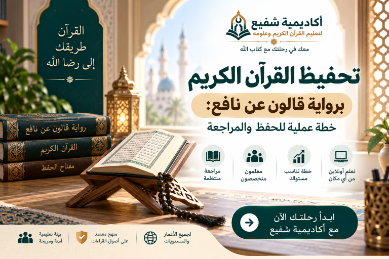تحفيظ القرآن الكريم برواية قالون