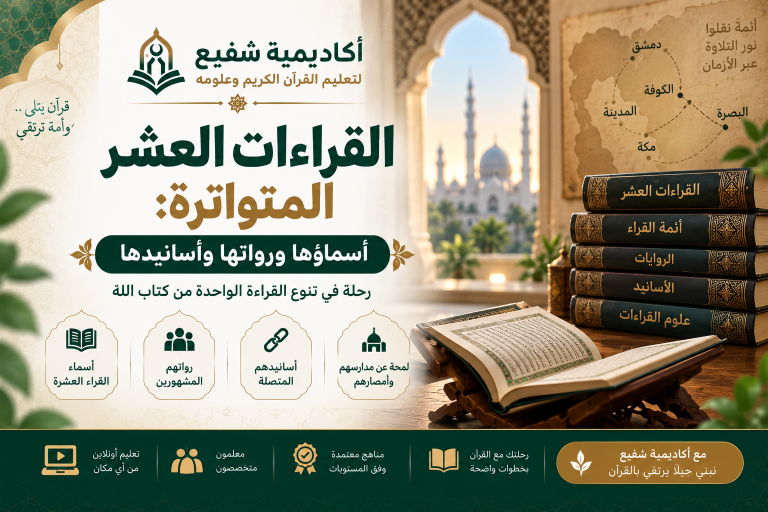القراءات العشر المتواترة