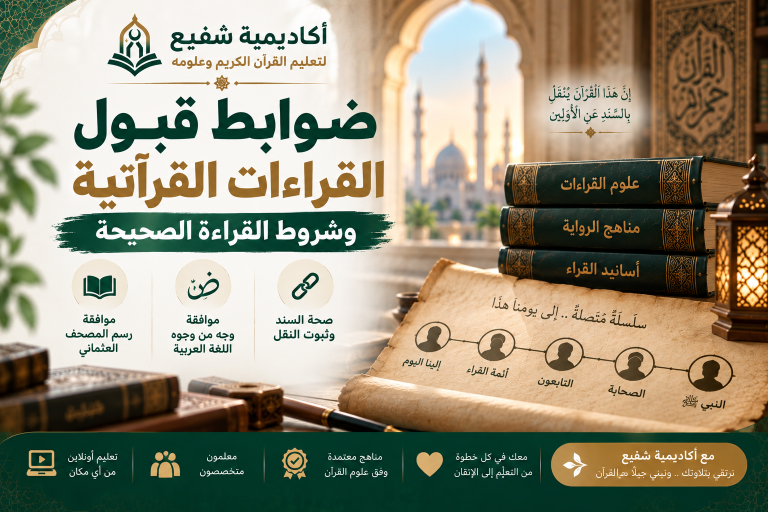 ضوابط قبول القراءات القرآنية