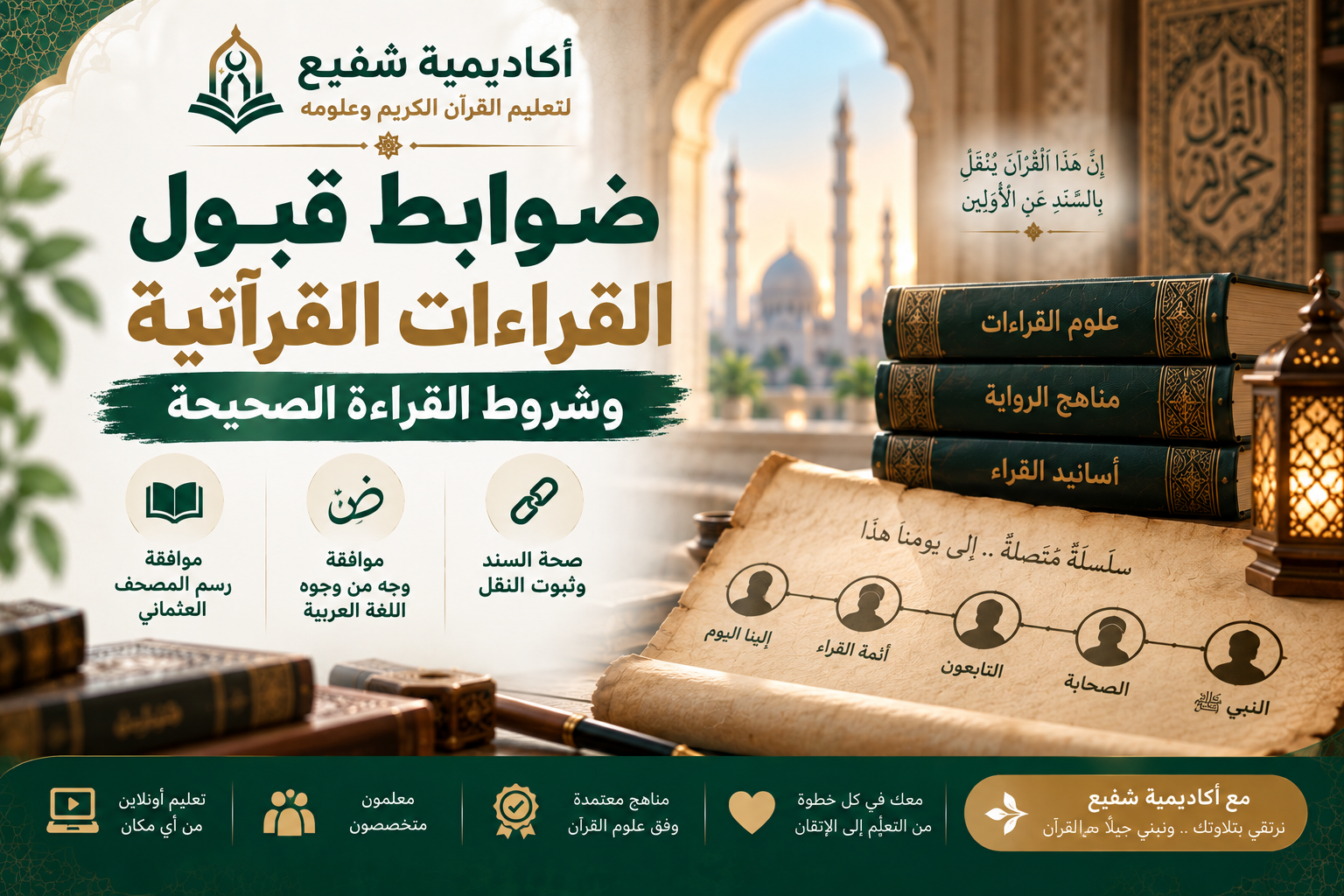 ضوابط قبول القراءات القرآنية