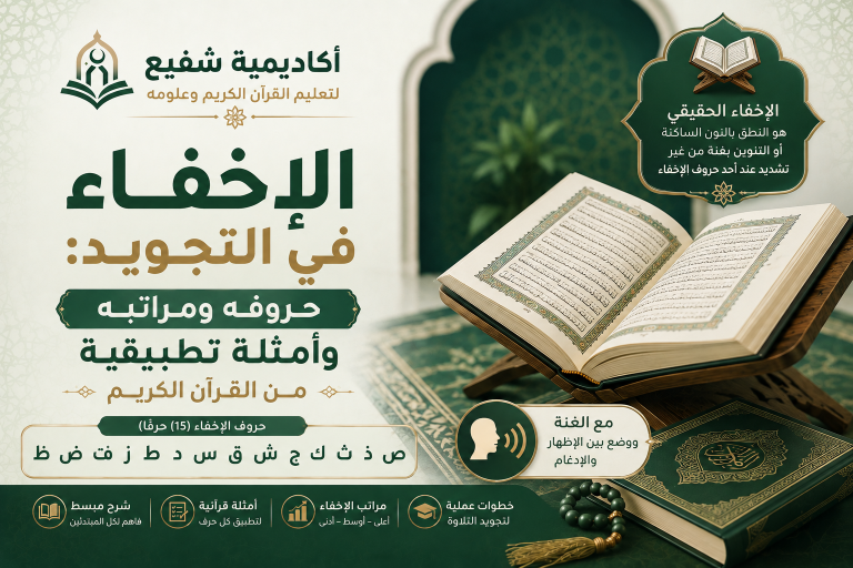 الإخفاء في التجويد