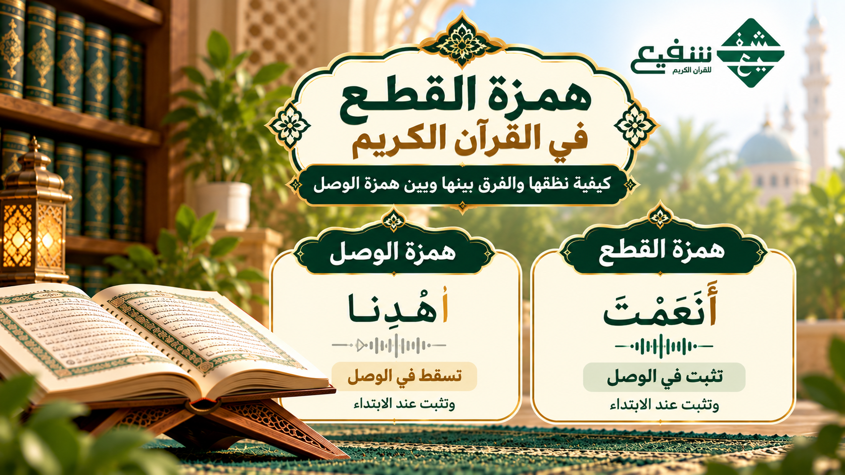 همزة القطع في القرآن الكريم