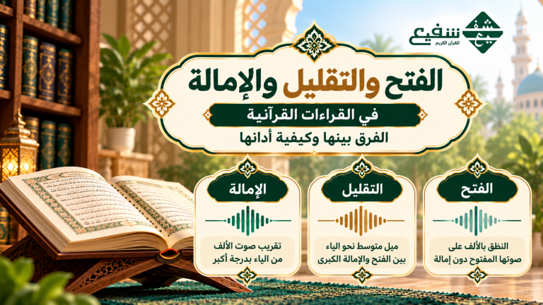 الفتح والتقليل والإمالة في القراءات