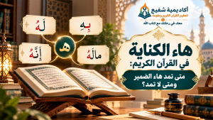 هاء الكناية في القرآن الكريم