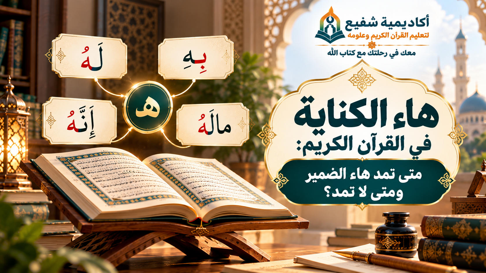 هاء الكناية في القرآن الكريم
