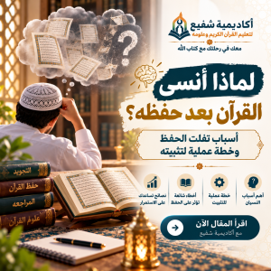 لماذا أنسى القرآن بعد حفظه