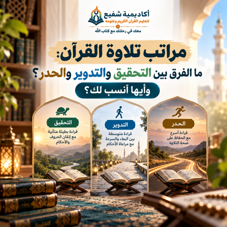 الفرق بين التحقيق والتدوير والحدر