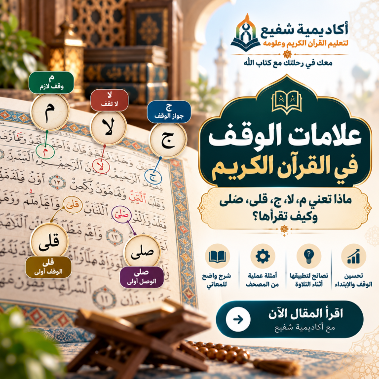 علامات الوقف في القرآن الكريم