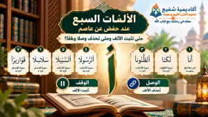 الألفات السبع عند حفص عن عاصم