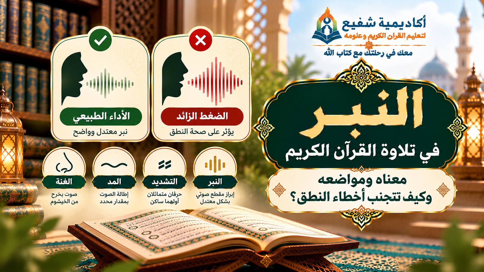 النبر في تلاوة القرآن الكريم