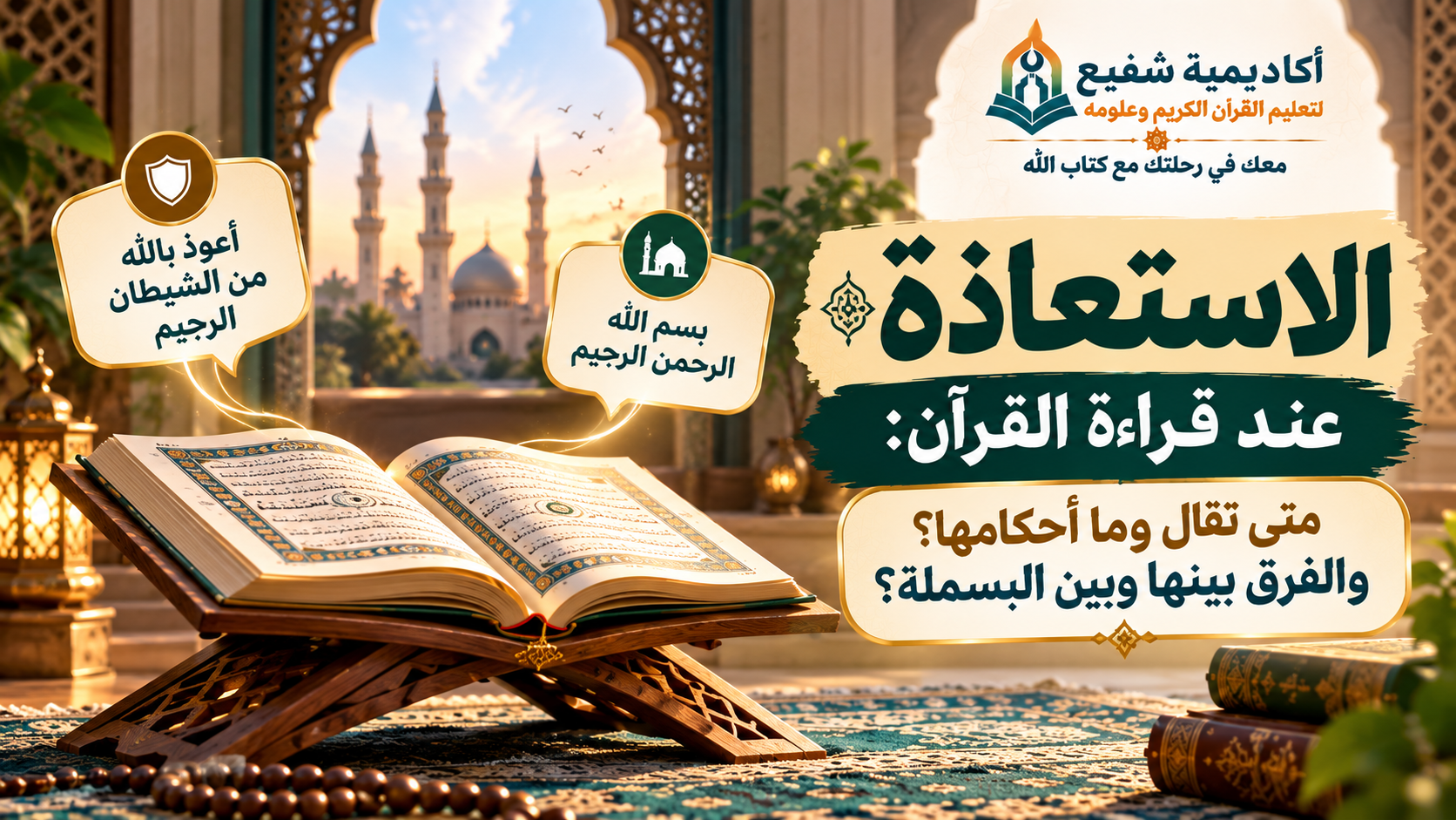 الاستعاذة عند قراءة القرآن