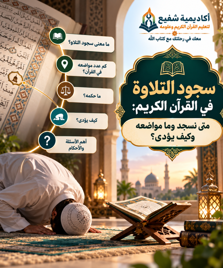 سجود التلاوة في القرآن الكريم