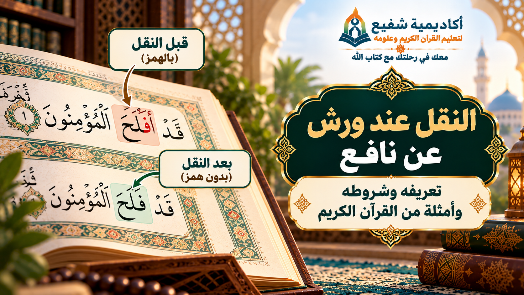 النقل عند ورش عن نافع